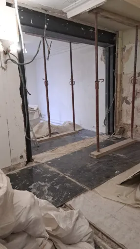 Démolition d'un mur porteur à Paris 20ème, Fontenay-le-Fleury, La Compagnie du Bâtiment